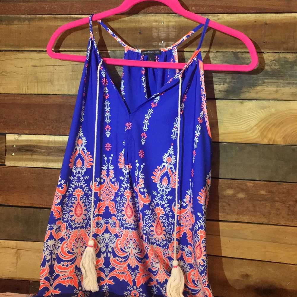 Dillard’s Tank top with tassels